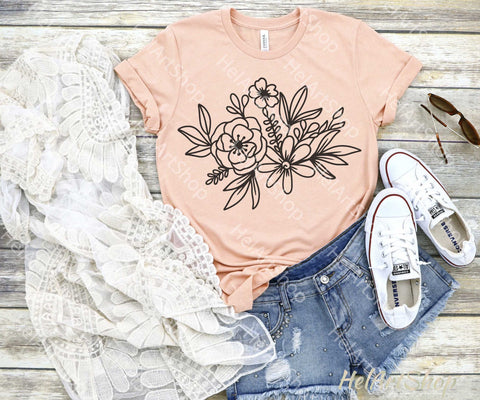 Flower arrangement svg SVG _HelArtShop_ 