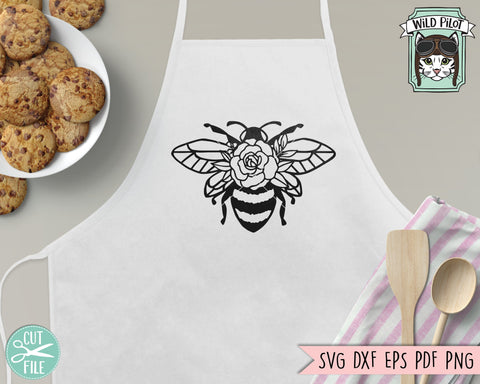 Flower Bee SVG, Floral Bee SVG, Save the Bees SVG, Bee Kind svg, Bee Happy svg, Bee Kind Floral Cut File, Floral Bee svg cut file, Honey Bee SVG Wild Pilot 