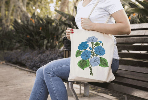 Flower Bindweed Machine Embroidery Design Embroidery/Applique DESIGNS Canada Embroidery 