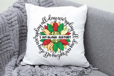 Flower Black History Month Sublimation Sublimation Jagonath Roy 