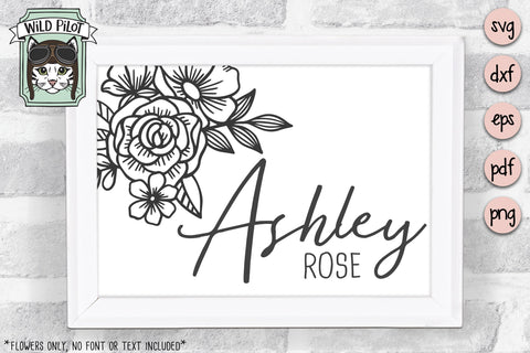 Flower Bouquets SVG Cut File SVG Wild Pilot 
