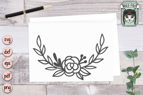 Flower Bundle SVG Cut File SVG Wild Pilot 