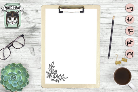 Flower Bundle SVG Cut File SVG Wild Pilot 