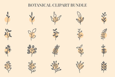 Flower clipart bundle SVG Masyafi Studio 