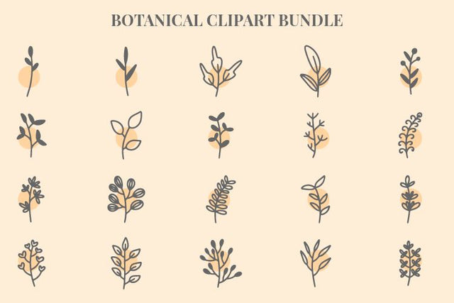 Flower clipart bundle SVG Masyafi Studio 