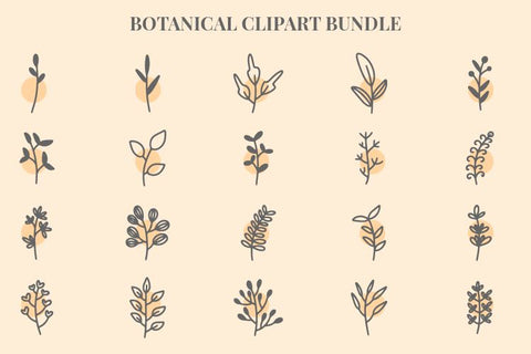 Flower clipart bundle SVG Masyafi Studio 