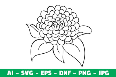 Flower Clipart Silhoutte SVG SVG Kasih Ibu 
