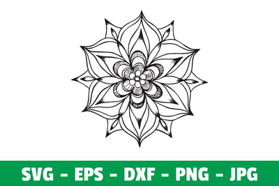 Flower Clipart Silhoutte SVG SVG Kasih Ibu 