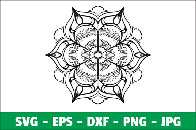 Flower Clipart Silhoutte SVG SVG Kasih Ibu 