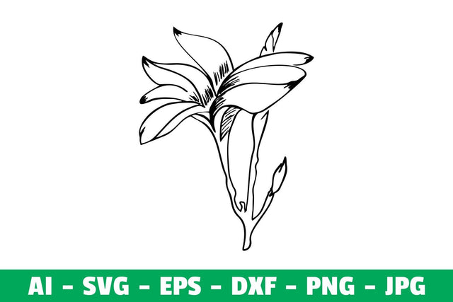 Flower Clipart SVG Craft SVG Kasih Ibu 