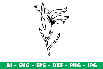 Flower Clipart SVG Craft SVG Kasih Ibu 