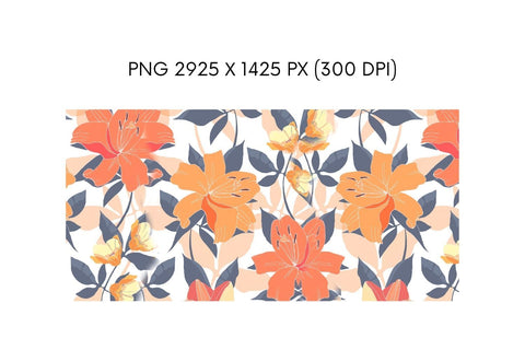 Flower Composition Mug Sublimation Sublimation SvgOcean 