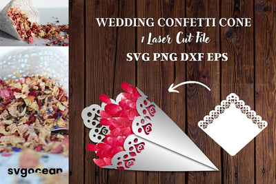 Flower Cone SVG 3D Paper SvgOcean 