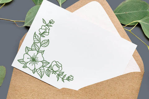 flower corners svg cut file, sublimation SVG dadan_pm 