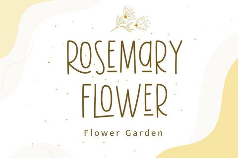 Flower Dream Font Manjali_Studio 