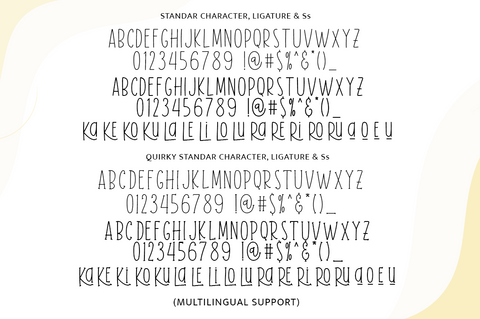 Flower Dream Font Manjali_Studio 