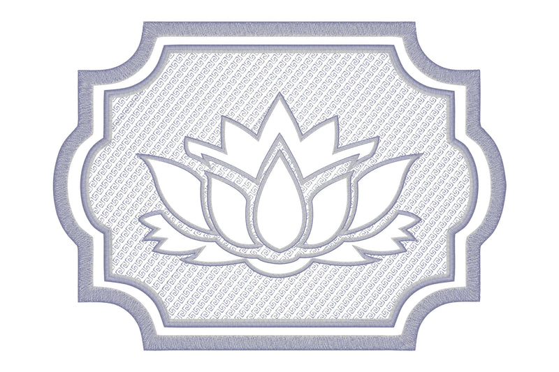 Flower embossed machine embroidery digital download - So Fontsy