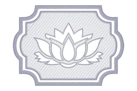 Flower embossed machine embroidery digital download Embroidery/Applique DESIGNS embroidery-workshop 