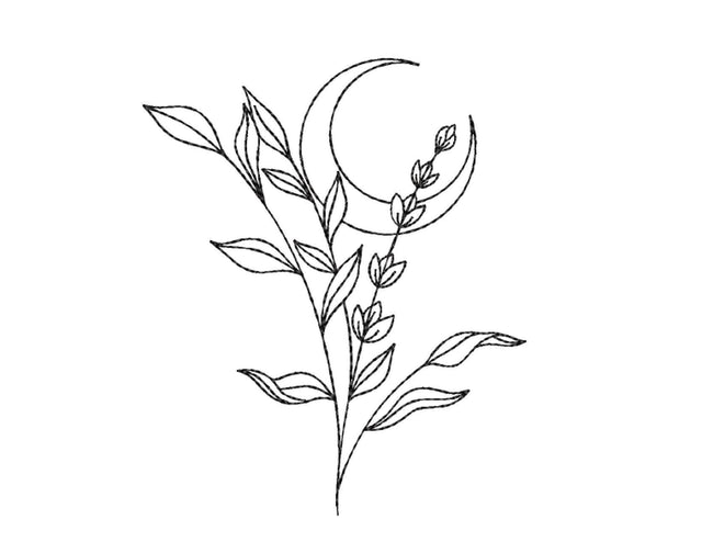 Flower Embroidery Design, 4 sizes Embroidery/Applique DESIGNS Nino Nadaraia 