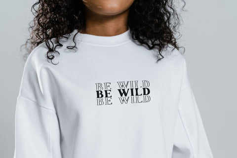 Flower Font Cotton White Studio 