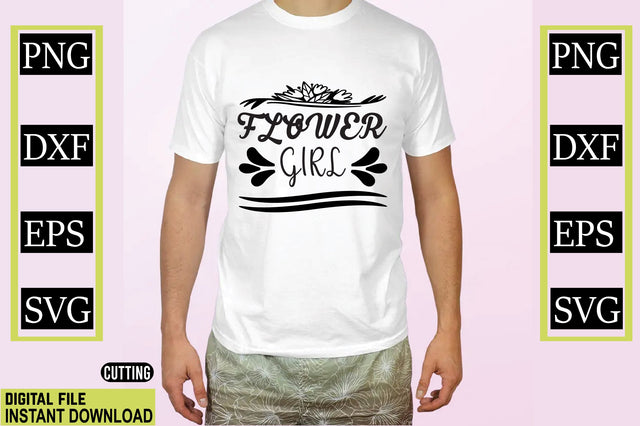 Flower Girl SVG Craftlabsvg24 