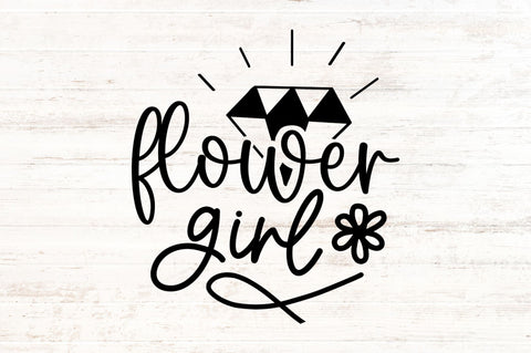 Flower girl SVG SVG Regulrcrative 