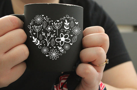 Flower heart SVG design, Heart SVG for Cricut, Heart wreath SVG, Cut file SVG MD mominul islam 