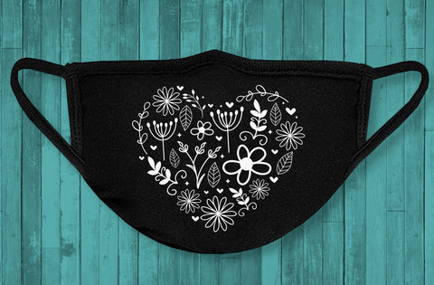 Flower heart SVG design, Heart SVG for Cricut, Heart wreath SVG, Cut file SVG MD mominul islam 