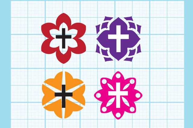 Flower Icon pack vector SVG Johan Ru designs 