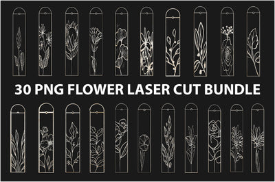 Flower Laser Cut Bundle Sublimation Creativeart88 