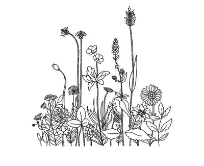 Flower machine emboidery design, 5 sizes. Embroidery/Applique DESIGNS ArtEMByNatalia 
