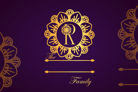 Flower Mandala Monogram Font Font Dm Letter Studio 