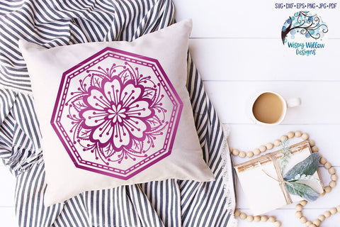 Flower Mandala SVG Bundle SVG Wispy Willow Designs 