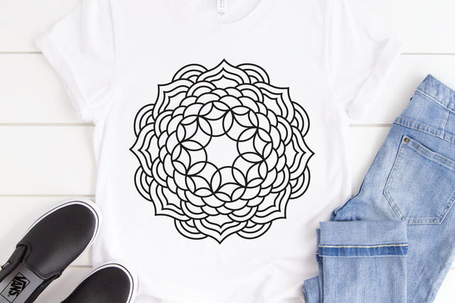 Flower Mandala SVG Cut File SVG zoellartz 