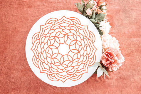 Flower Mandala SVG Cut File SVG zoellartz 