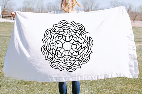 Flower Mandala SVG Cut File SVG zoellartz 