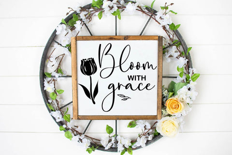 Flower Market SVG Bundle, Market fresh flowers wood sign SVG Paper Switch 