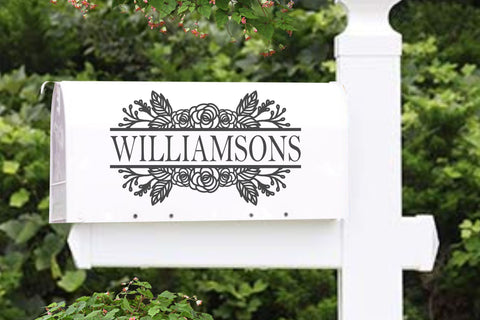 Flower Monogram Svg, Flower Split Monogram Svg, Flower Svg SVG Pinoyart Kreatib 