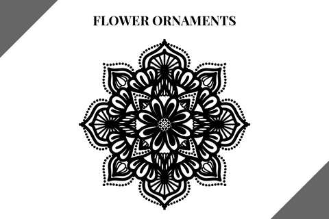 Flower Ornaments Bundle SVG Masyafi Studio 