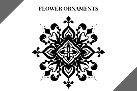 Flower Ornaments Bundle SVG Masyafi Studio 