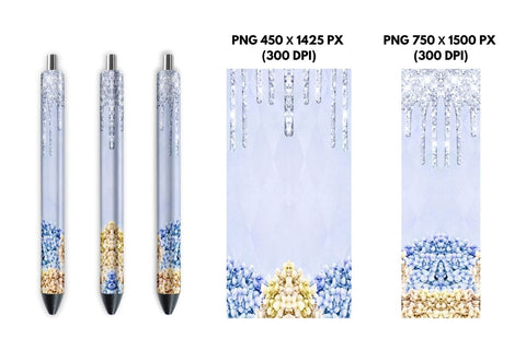 Flower Pen Sublimation Sublimation SvgOcean 
