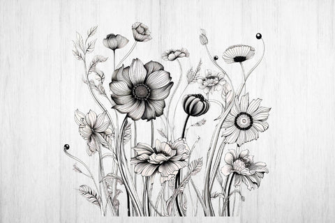 Flower Png. Flower bouquet. Flowers transparent background. Sublimation Samaha Design 