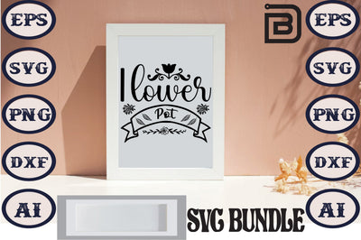 Flower Pot SVG Craftlabsvg24 