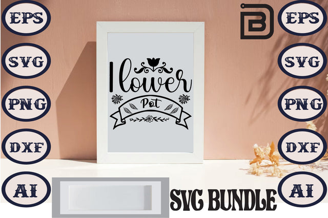 Flower Pot SVG Craftlabsvg24 