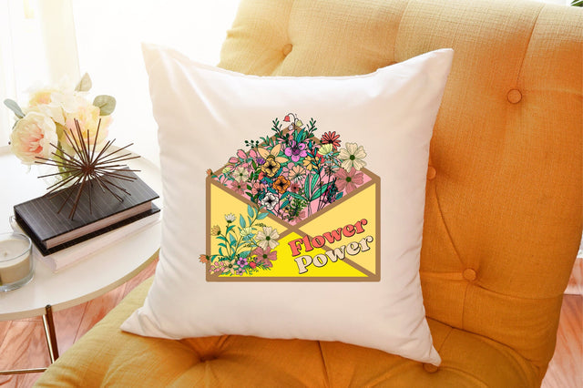 Flower Power PNG Sublimation Sublimation designartist 