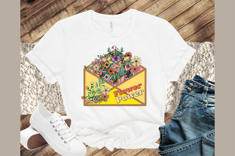 Flower Power PNG Sublimation Sublimation designartist 