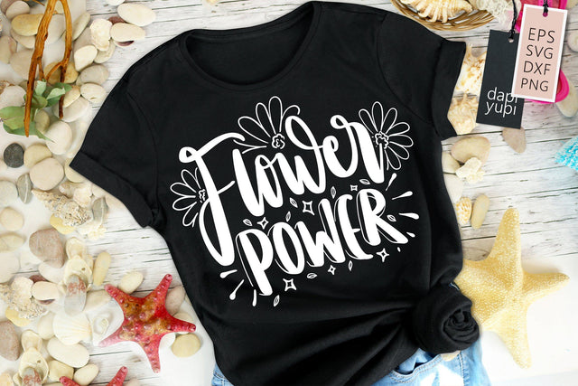 Flower Power SVG dapiyupi store 