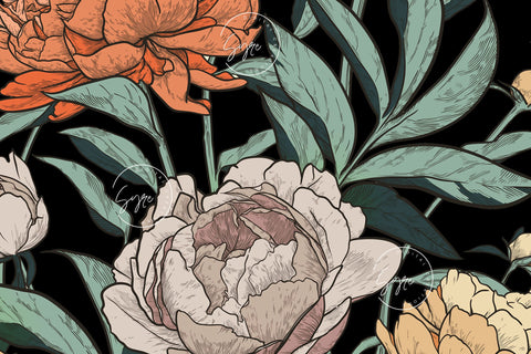 Flower Print Tumbler PNG, Seamless Floral Sublimation, 20 oz Skinny Tumbler, Boho Floral Tumbler, Earthy Tumbler Wrap PNG, Digital Download Sublimation Syre Digital Creations 