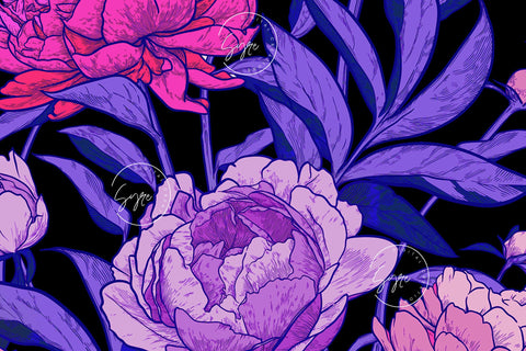 Flower Print Tumbler PNG, Seamless Floral Sublimation, 20 oz Skinny Tumbler, Boho Floral Tumbler, Earthy Tumbler Wrap PNG, Digital Download Sublimation Syre Digital Creations 