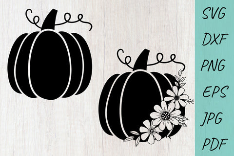 Flower Pumpkin SVG, Thanksgiving, Pumpkin, Fall SVG SVG Irina Ostapenko 